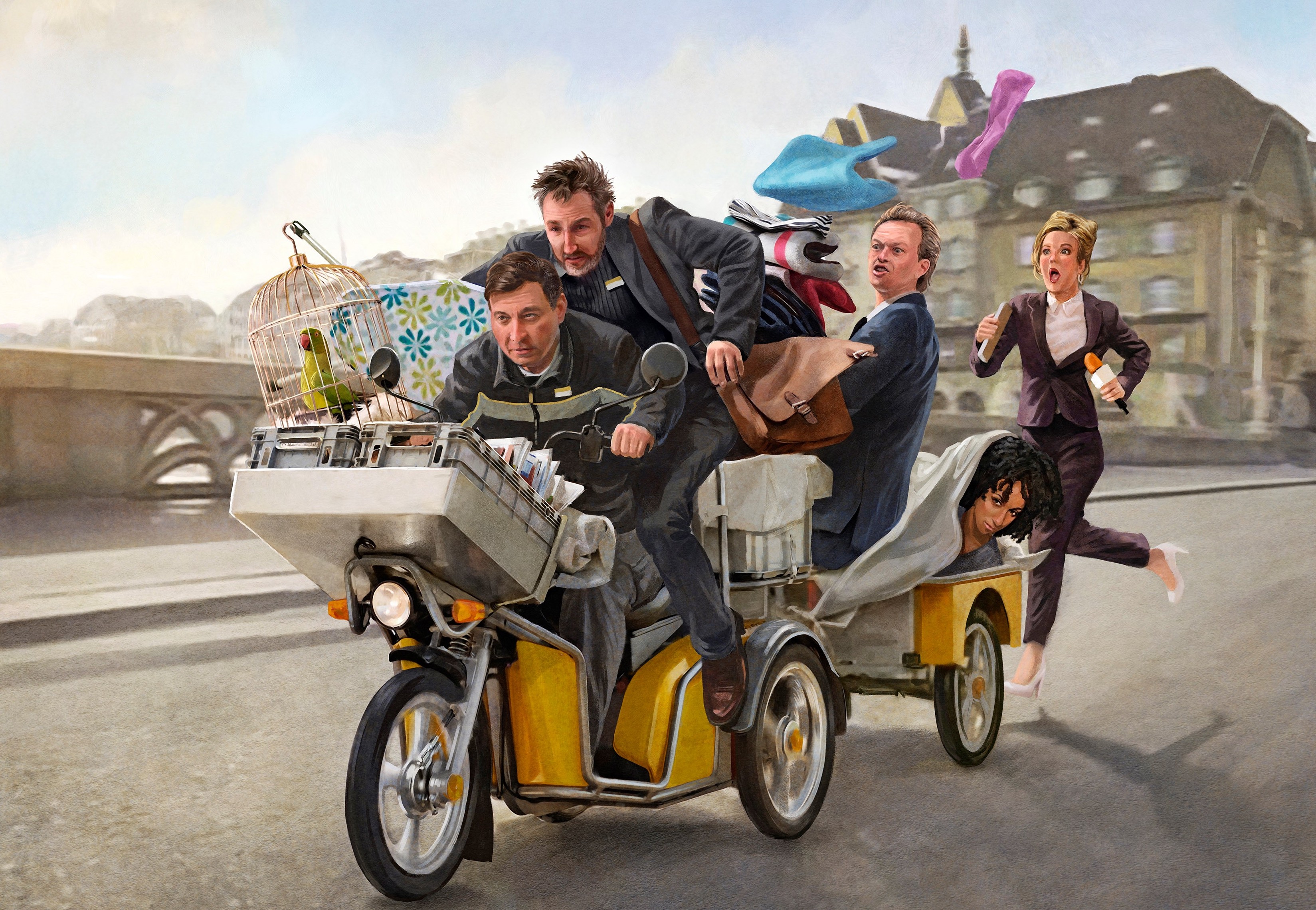 «Ab die Post» – Komödie mit Beat Schlatter und Ensemble